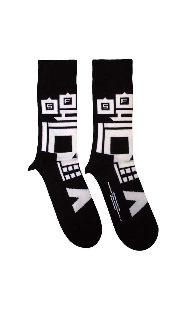 Five Finger Death Punch Pixeled Skull [Socks]