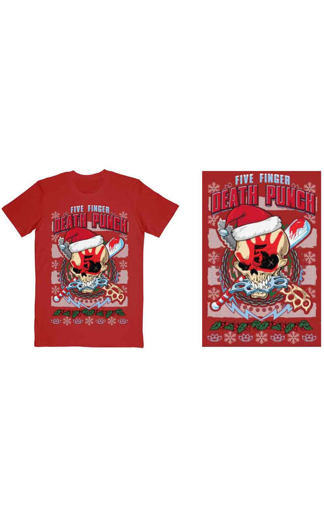 Five Finger Death Punch Zombie Kill Xmas [T-Shirt]
