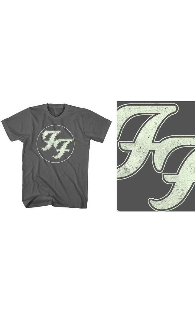 Foo Fighters Gold FF Logo [T-Shirt]