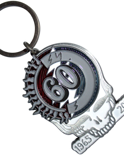 Grateful Dead 60Th Anniversary Skull [Keychain]