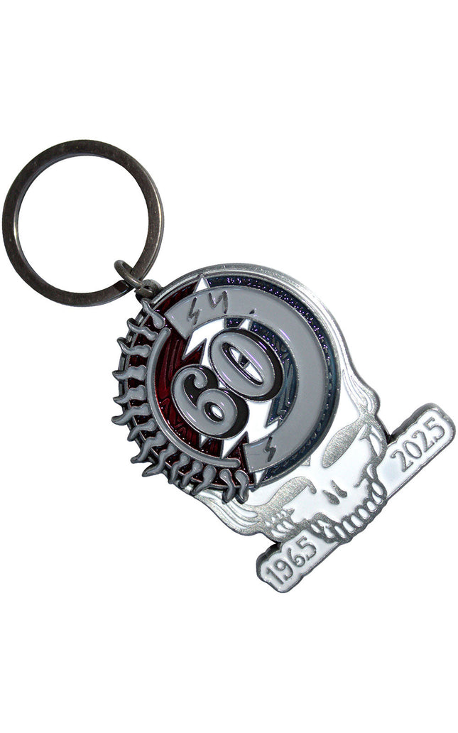 Grateful Dead 60Th Anniversary Skull [Keychain]