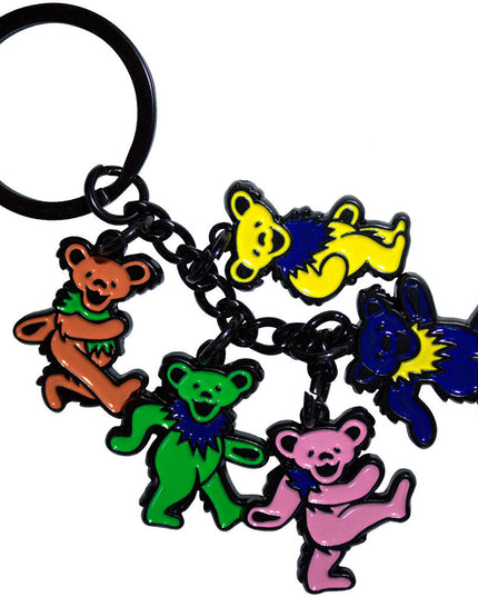Grateful Dead Dancing Bears Charms [Keychain]