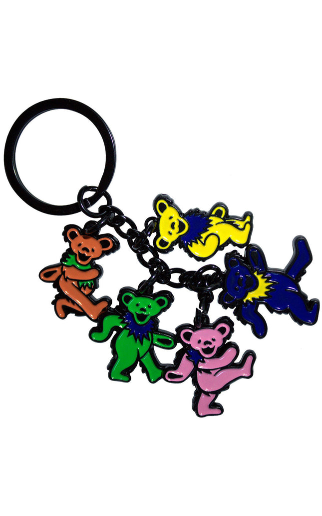 Grateful Dead Dancing Bears Charms [Keychain]