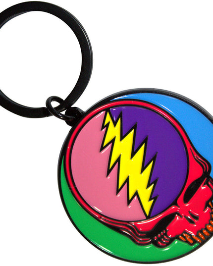 Grateful Dead Multicoloured Steal Your Face [Keychain]