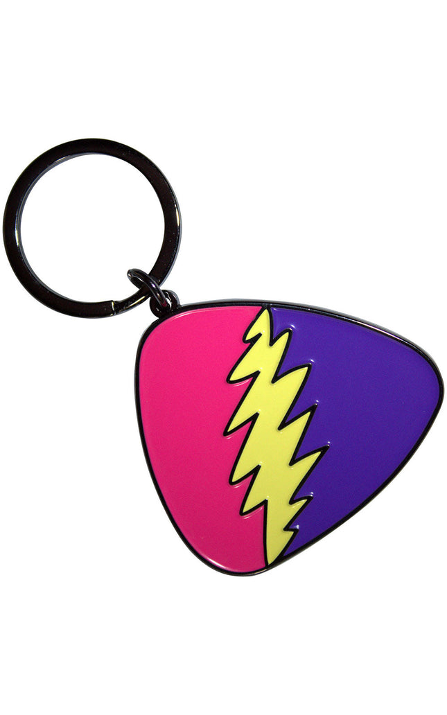 Grateful Dead Pink/Purple Plectrum [Keychain]