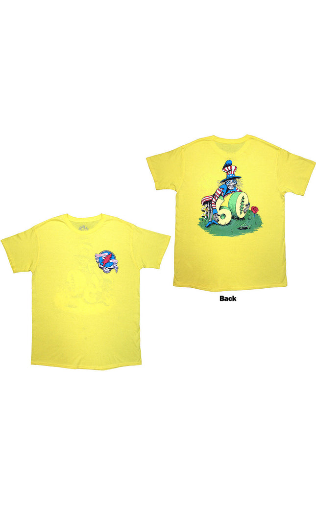 Grateful Dead Rose Pose Yellow [T-Shirt]