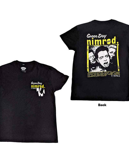 Green Day Nimrod Breast Print [T-Shirt]
