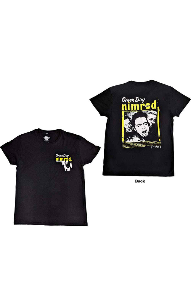 Green Day Nimrod Breast Print [T-Shirt]