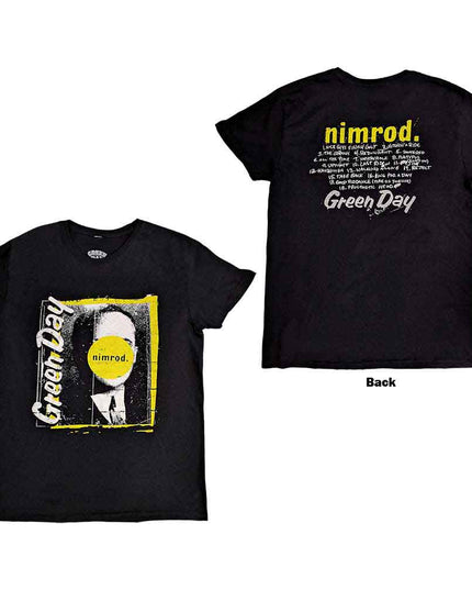 Green Day Nimrod Tracklist [T-Shirt]