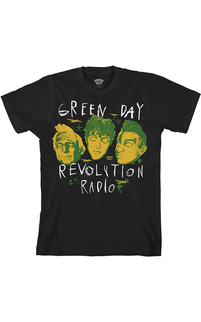 Green Day Scribble Mask [T-Shirt]