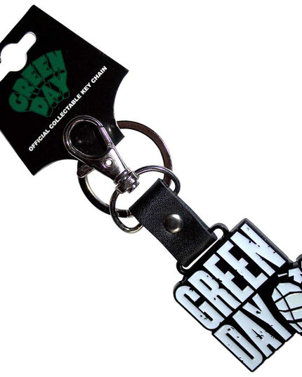 Green Day Stacked Logo & Grenade [Keychain]