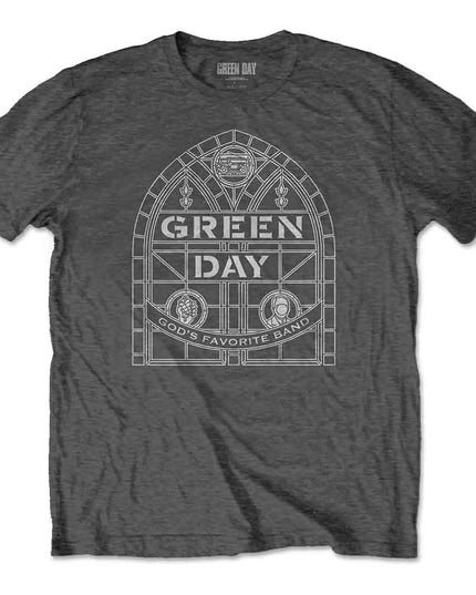 Green Day Stained Glass Arch [T-Shirt]