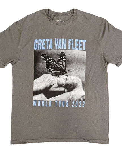 Greta Van Fleet World Tour Butterfly [T-Shirt]