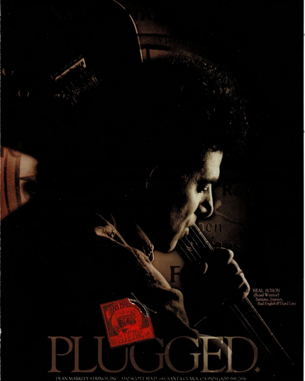 Dean Markley Strings - Neal Schon of Journey - 1994 Print Advertisement