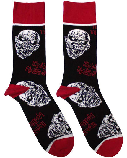 Iron Maiden Eddie Skulls [Socks]
