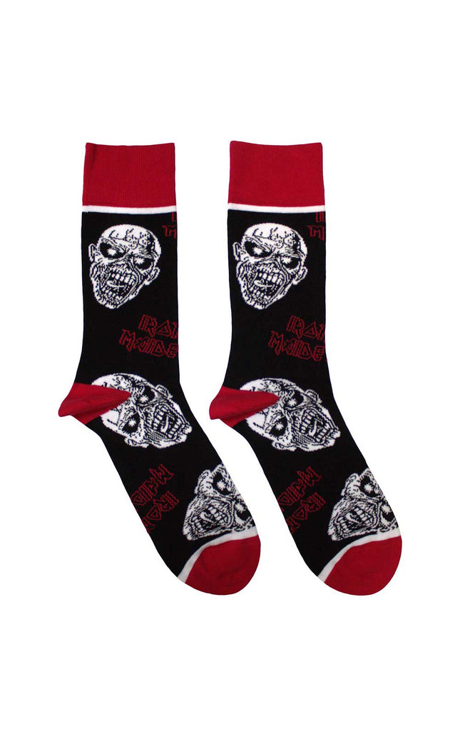 Iron Maiden Eddie Skulls [Socks]