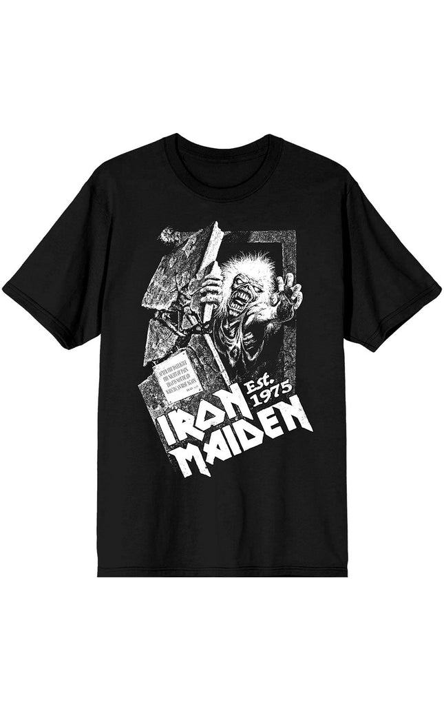 Iron Maiden Est. 1975 No Prayer Grave [T-Shirt]