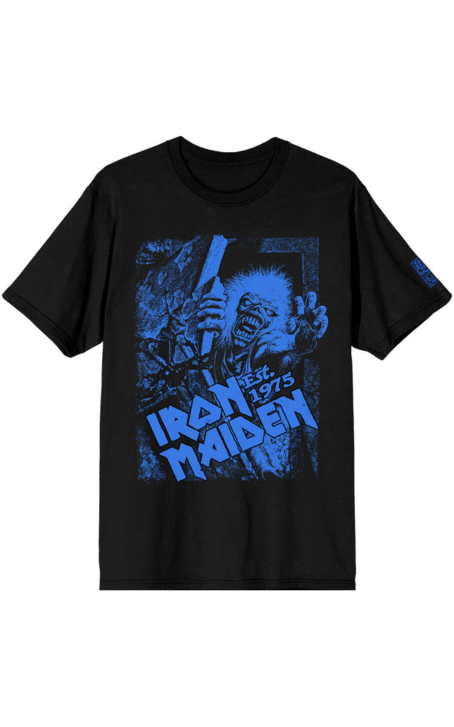 Iron Maiden Est. 1975 No Prayer Grave Blue [T-Shirt]