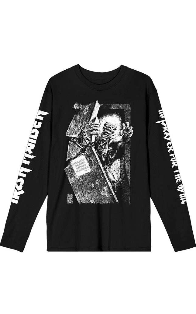 Iron Maiden No Prayer Grave Isolated [L/S Shirt]