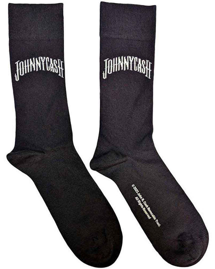 Johnny Cash Man In Black Logo [Socks]