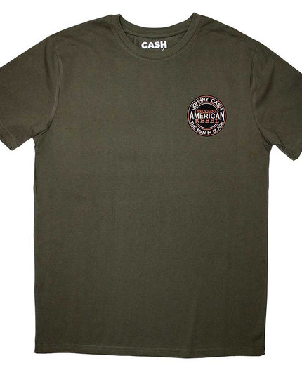 Johnny Cash Mini American Rebel Logo [T-Shirt]