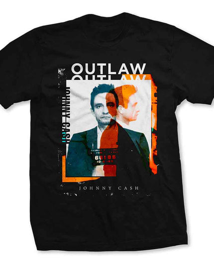 Johnny Cash Outlaw Photo [T-Shirt]