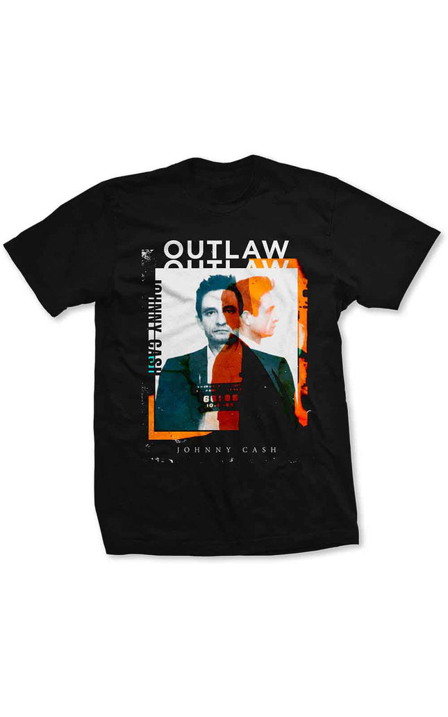 Johnny Cash Outlaw Photo [T-Shirt]