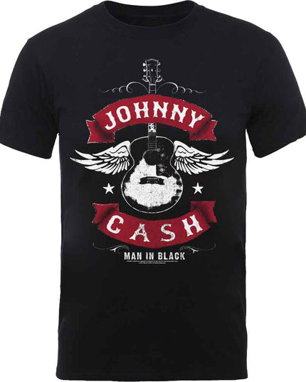 Johnny Cash Winged Guitar [T-Shirt]