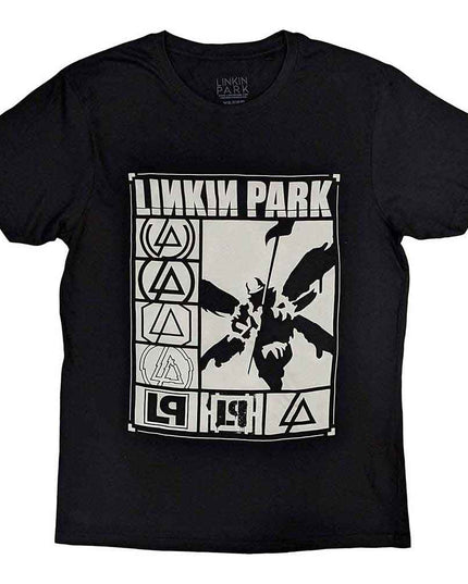 LINKIN PARK Logos Rectangle [T-Shirt]