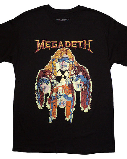 Megadeth Nuclear Glowheads [T-Shirt]
