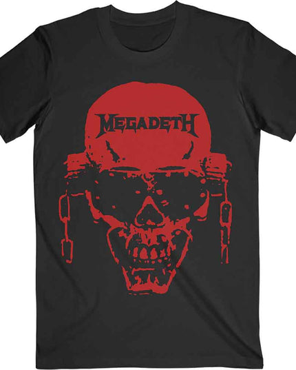Megadeth Vic Hi-Contrast Red [T-Shirt]