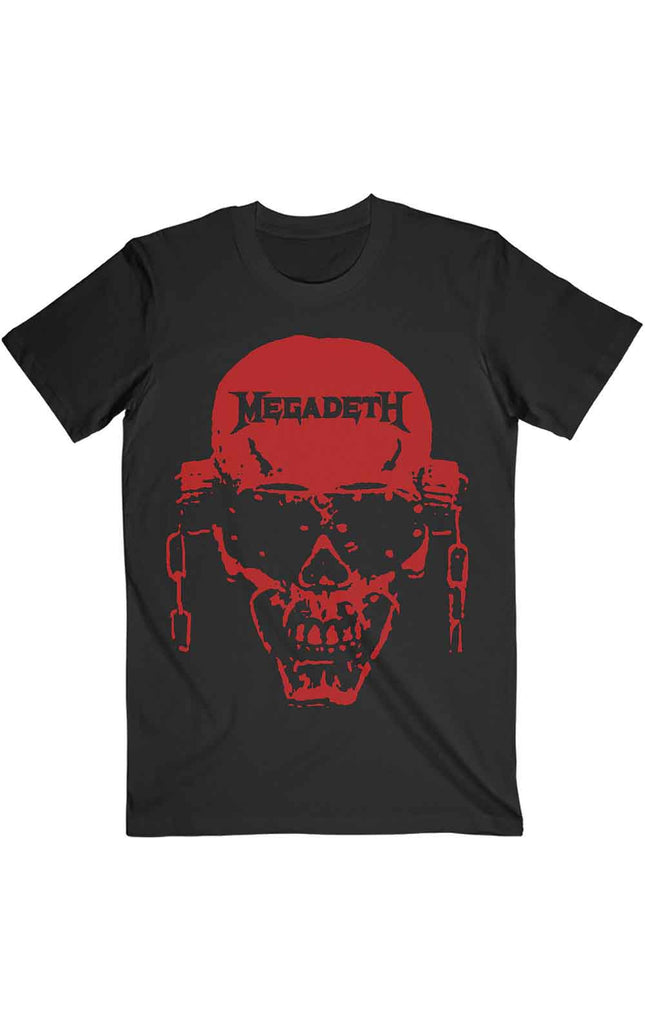 Megadeth Vic Hi-Contrast Red [T-Shirt]