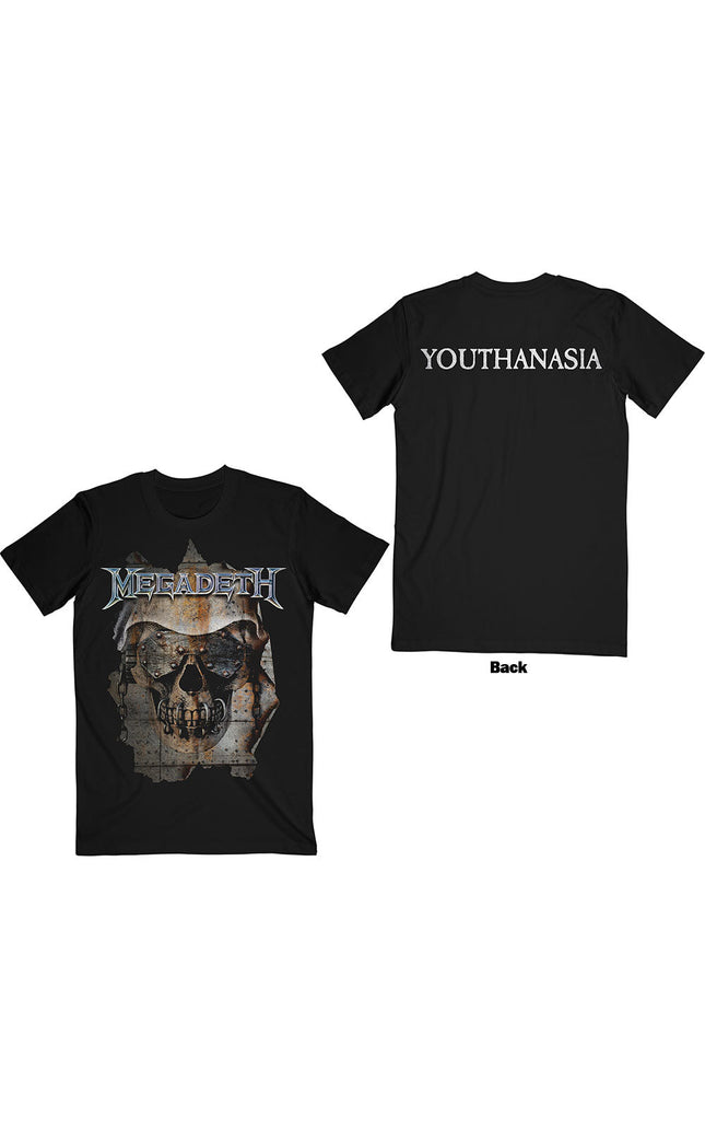 Megadeth Youthanasia Ripped Thru [T-Shirt]