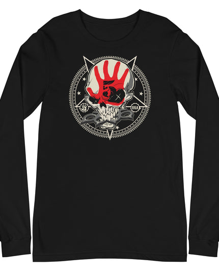 Five Finger Death Punch - Circle Logo Long Sleeve T-Shirt [Apparel]