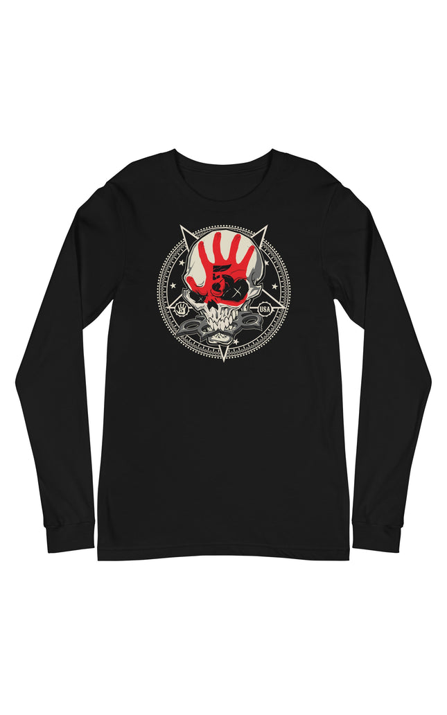 Five Finger Death Punch - Circle Logo Long Sleeve T-Shirt [Apparel]