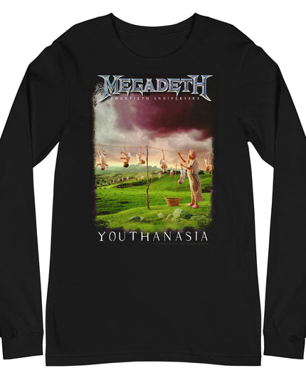 MerchMoment Megadeth - 20th Youthanasia Long Sleeve T-Shirt [Apparel]
