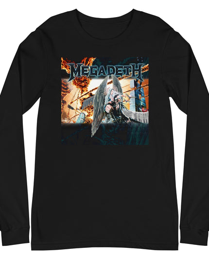 MerchMoment Megadeth - Angel Flames Long Sleeve T-Shirt [Apparel]