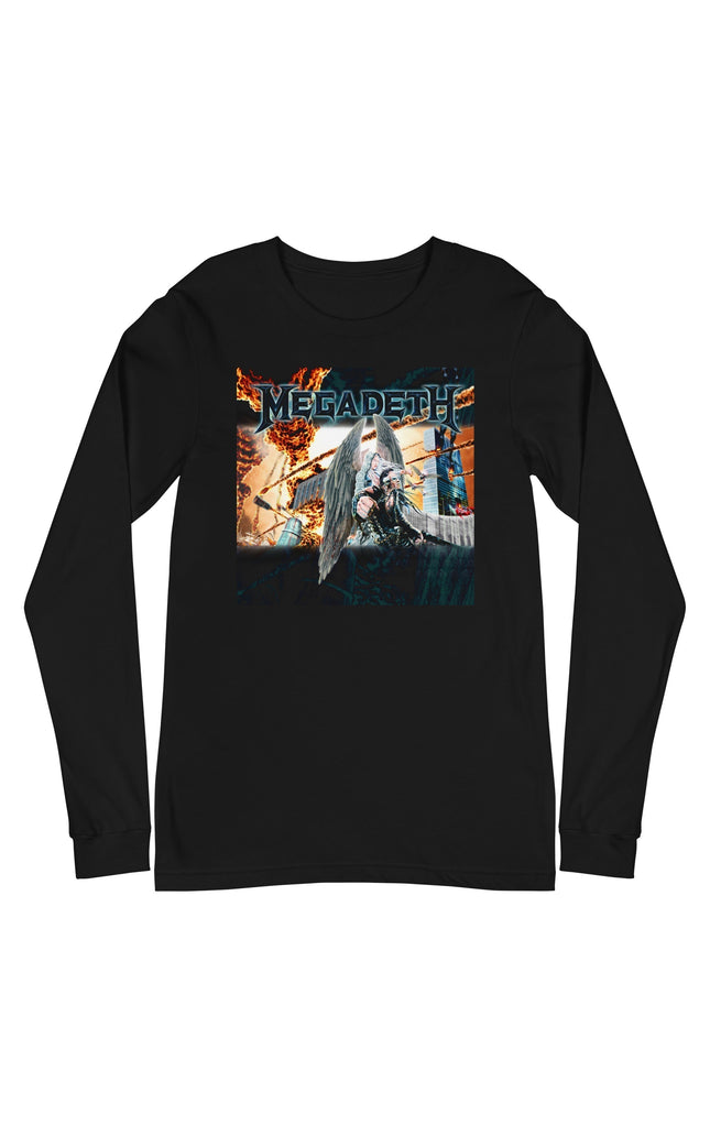 MerchMoment Megadeth - Angel Flames Long Sleeve T-Shirt [Apparel]