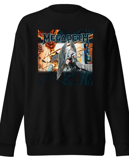 MerchMoment Megadeth - Angel Flames Sweatshirt [Apparel]