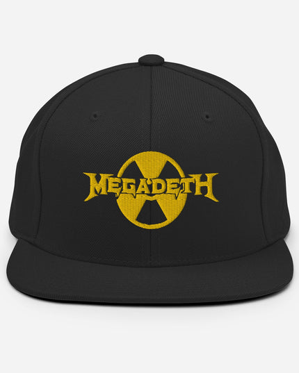 MerchMoment Megadeth Black Nuclear Snapback Hat [Apparel]