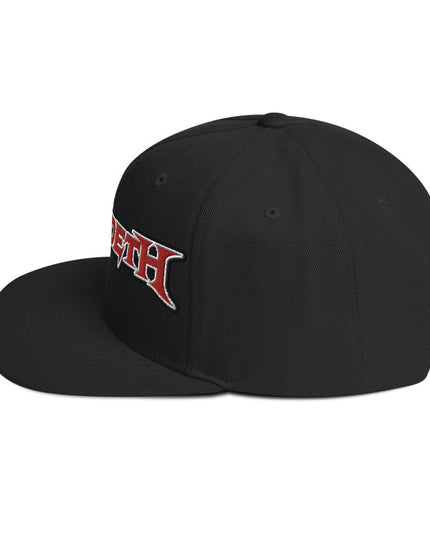 MerchMoment MegaDeth Classic Logo Embroidered Snapback Hat [Apparel]