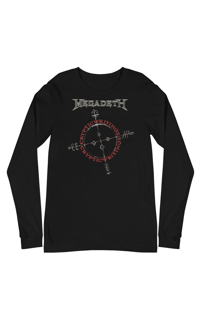 MerchMoment Megadeth - Cryptic Writings Long Sleeve T-Shirt [Apparel]