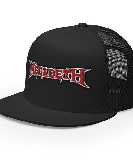 MerchMoment MegaDeth Electric Logo Embroidered Trucker Hat [Apparel]