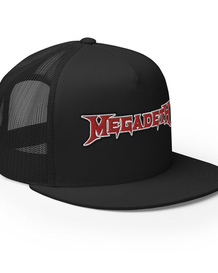MerchMoment MegaDeth Electric Logo Embroidered Trucker Hat [Apparel]