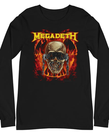 MerchMoment Megadeth - Flash Burn Long Sleeve T-Shirt [Apparel]