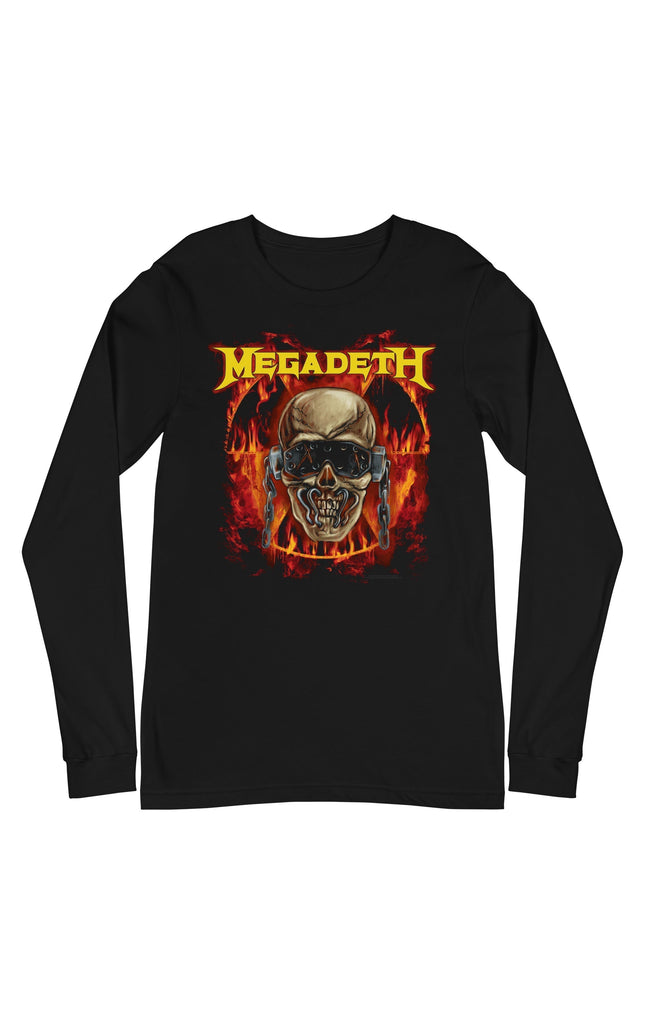 MerchMoment Megadeth - Flash Burn Long Sleeve T-Shirt [Apparel]