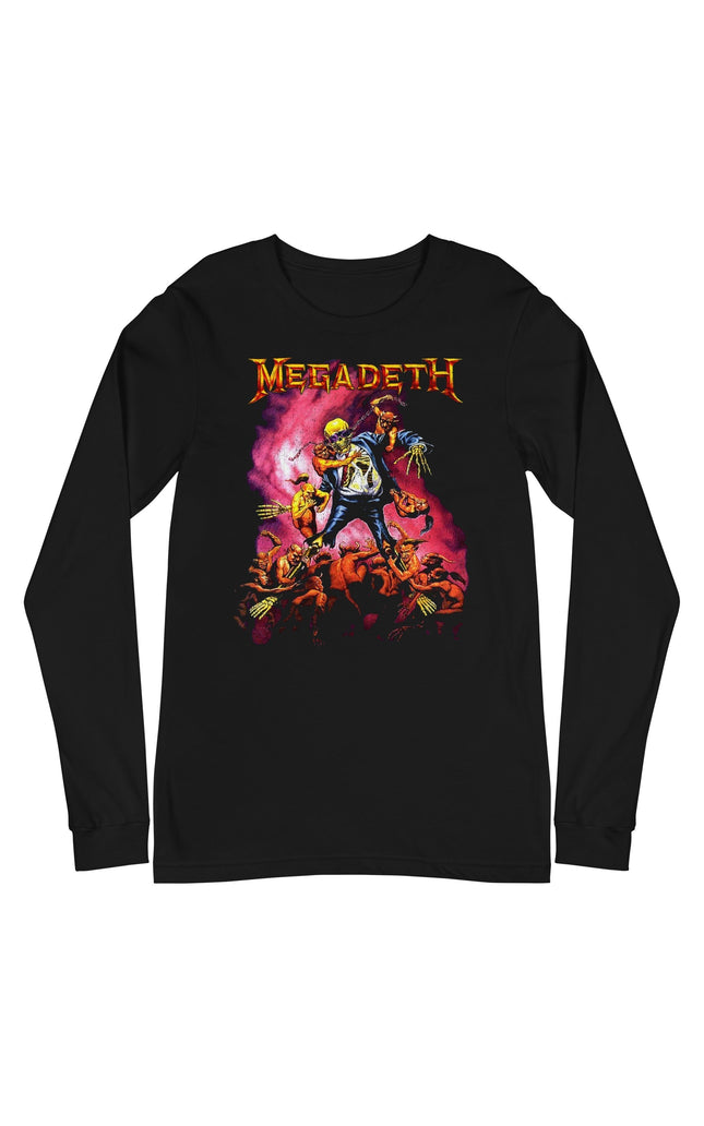 MerchMoment Megadeth - From the Grave Long Sleeve T-Shirt [Apparel]