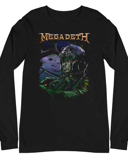 MerchMoment Megadeth - Night Vision Long Sleeve T-Shirt [Apparel]
