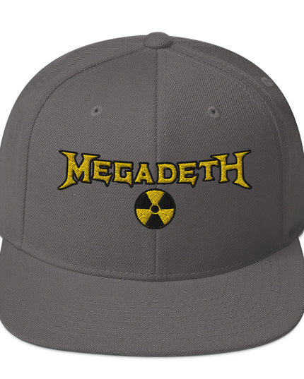 MerchMoment MegaDeth Nuclear Embroidered Snapback Hat [Apparel]