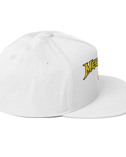 MerchMoment MegaDeth Nuclear Logo Embroidered Snapback Hat []